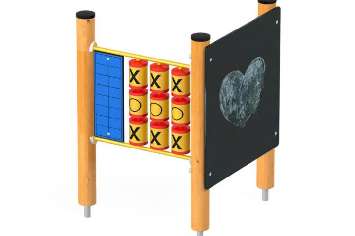 Bảng tương tác Drawing Board with Tic-Tac-Toe