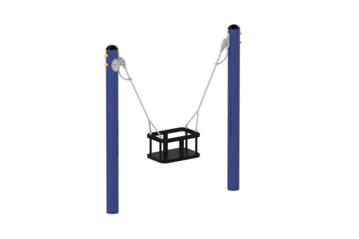 Xích đu Mini Posts Swing with Basket