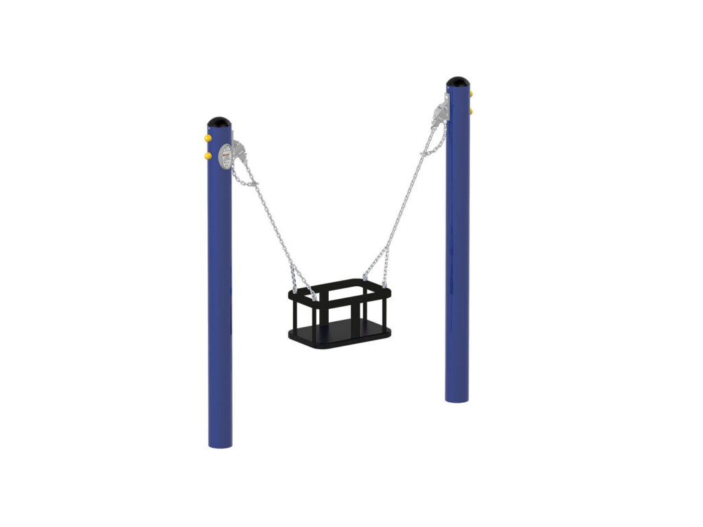 Xích đu Mini Posts Swing with Basket