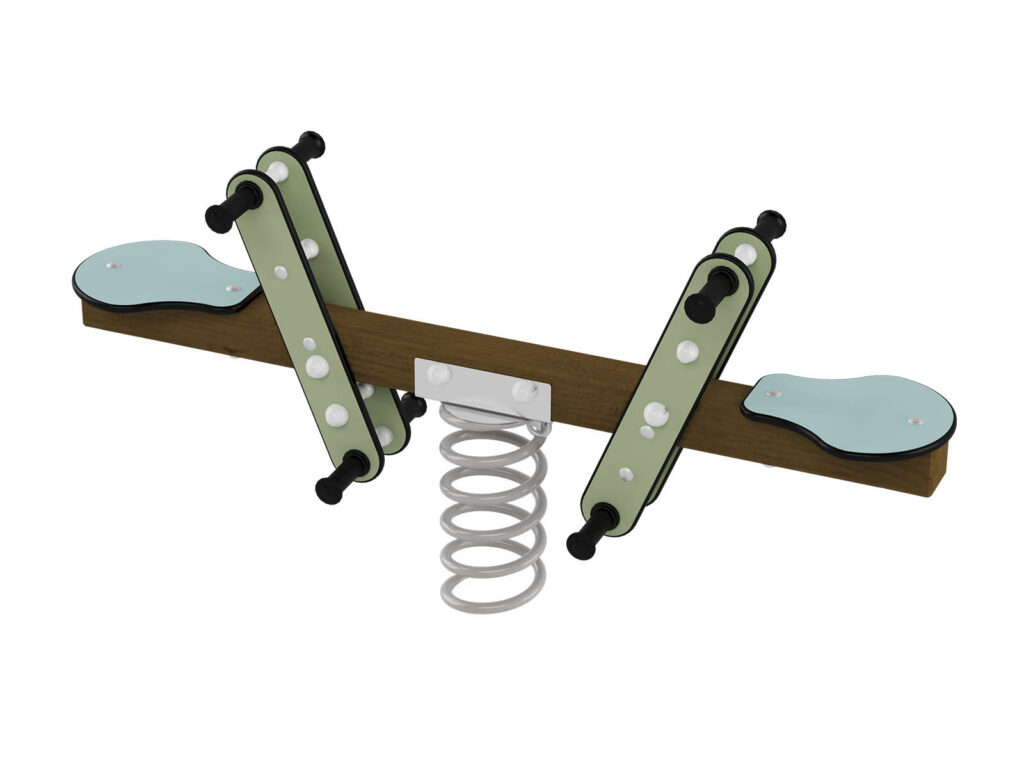 Bập bênh Urbi Spring Rocker Seesaw C Metal Base