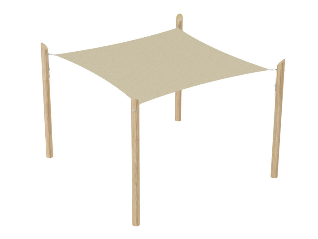 Hố cát 3×3 Robio roof