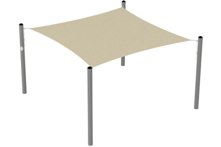Hố cát 3×3 roof