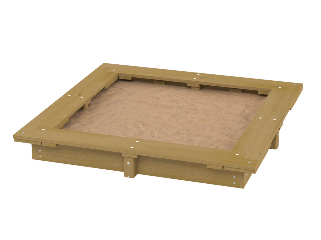 Hố cát Board Sandbox 2x2m
