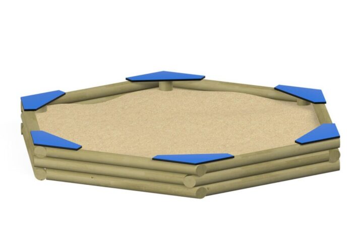 Hố cát Hexagonal Sandbox with Seats