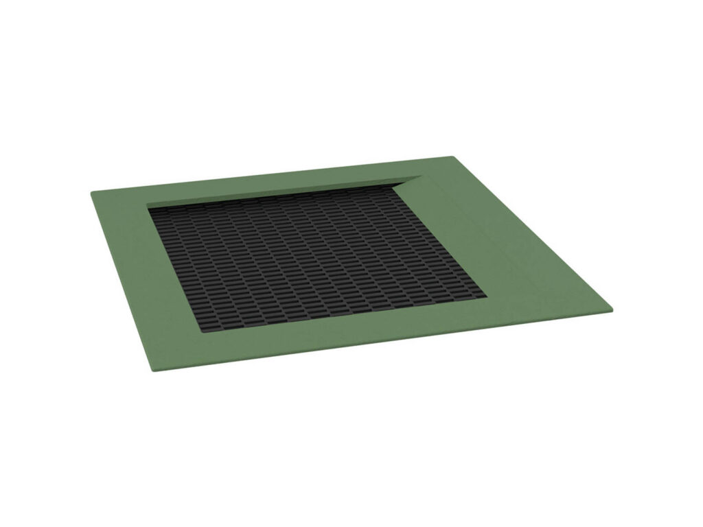 Thiết bị hòa nhập Integration Trampoline, black mat, green edge