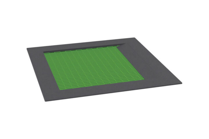 Thiết bị hòa nhập Integration Trampoline, green mat, black edge