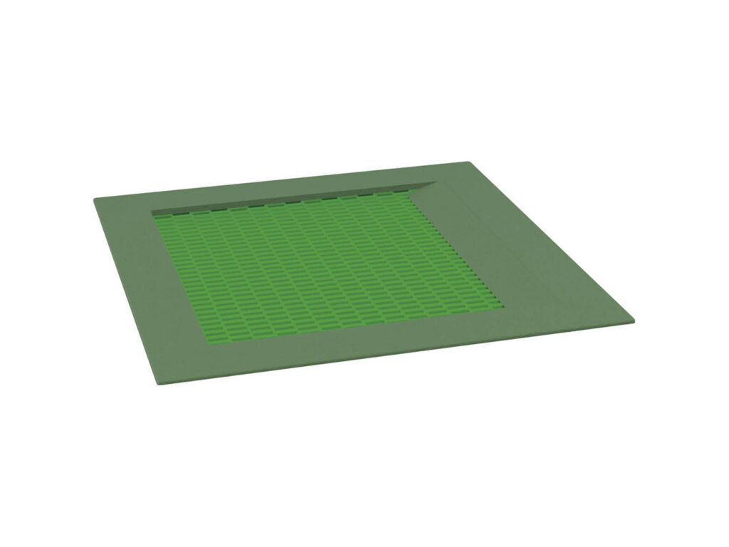 Thiết bị hòa nhập Integration Trampoline, green mat, green edging