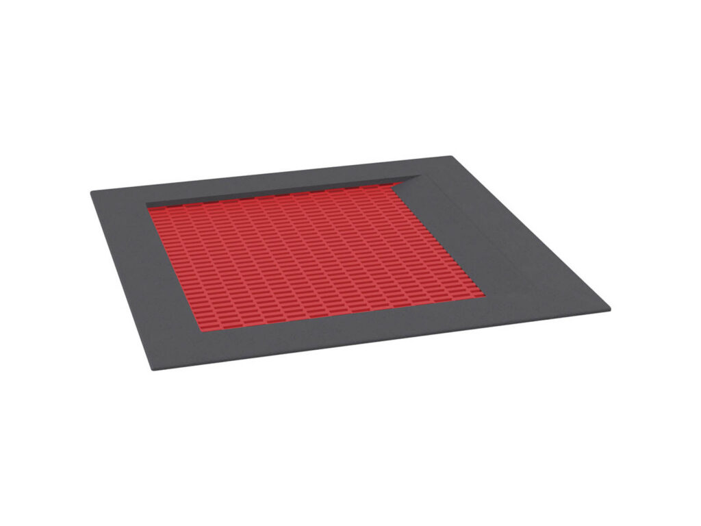 Thiết bị hòa nhập Integration Trampoline, red mat, black rim