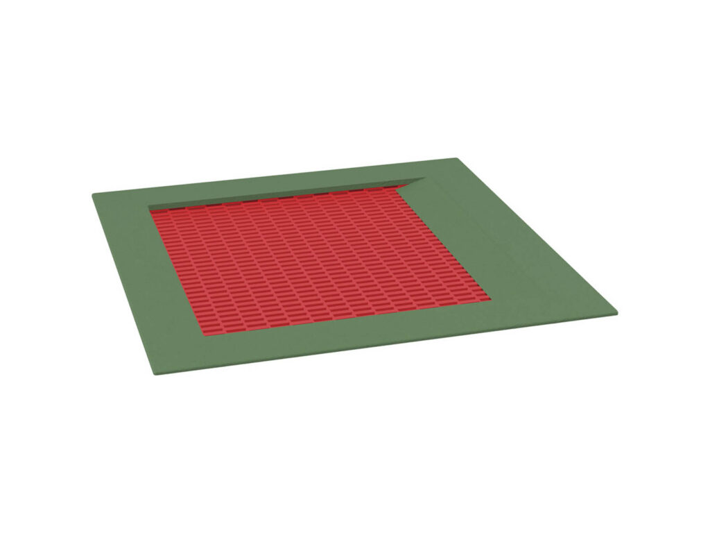 Thiết bị hòa nhập Integration Trampoline, red mat, green edge