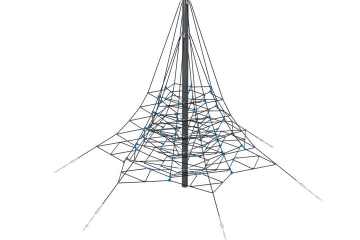 Leo trèo Cosmic climbing net