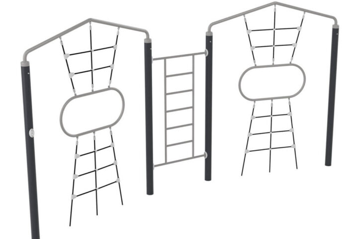 Leo trèo Action4Kids Lime Climbing Wall