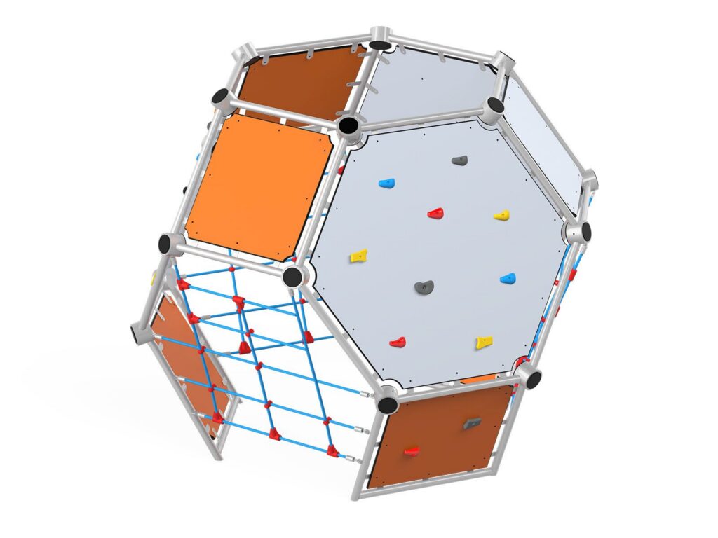 Leo trèo Climbing polyhedron