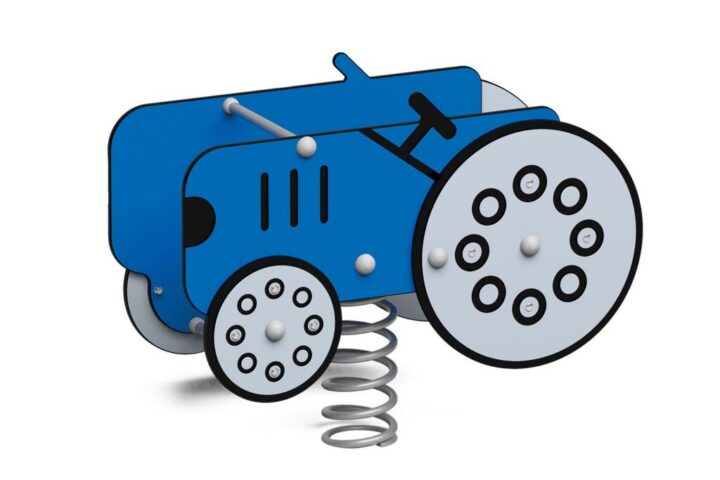 Nhà chơi Tractor Rocker / metal base