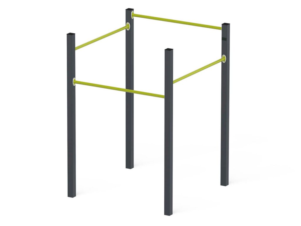 Dụng cụ thể dục High pull-up bars, Lime
