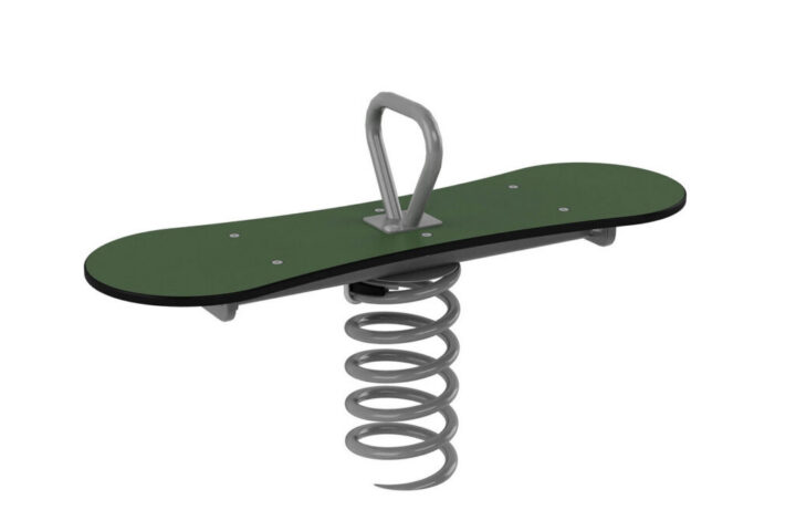 Thú nhún Board on a concrete base - recycling