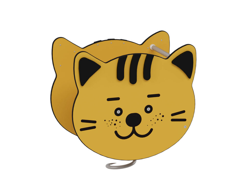 Thú nhún Cat Rocker / metal base