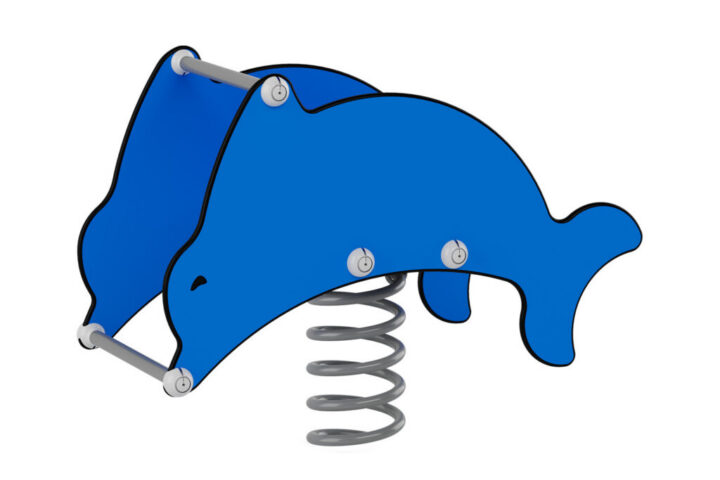Thú nhún Dolphin Rocker / metal base