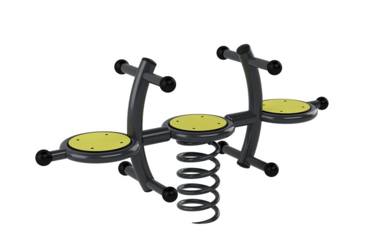 Thú nhún Double rocker Action4Kids Lime
