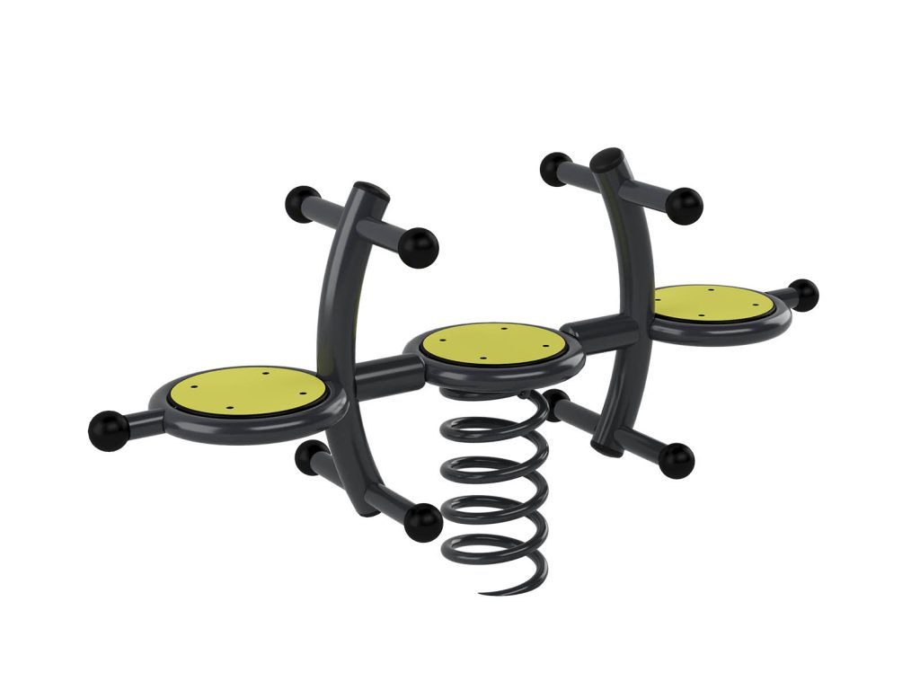 Thú nhún Double rocker Action4Kids Lime