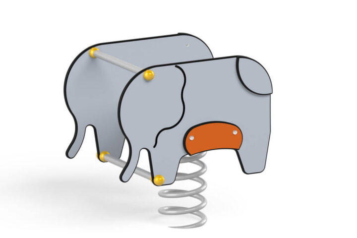 Thú nhún Elephant Rocker / on the metal base