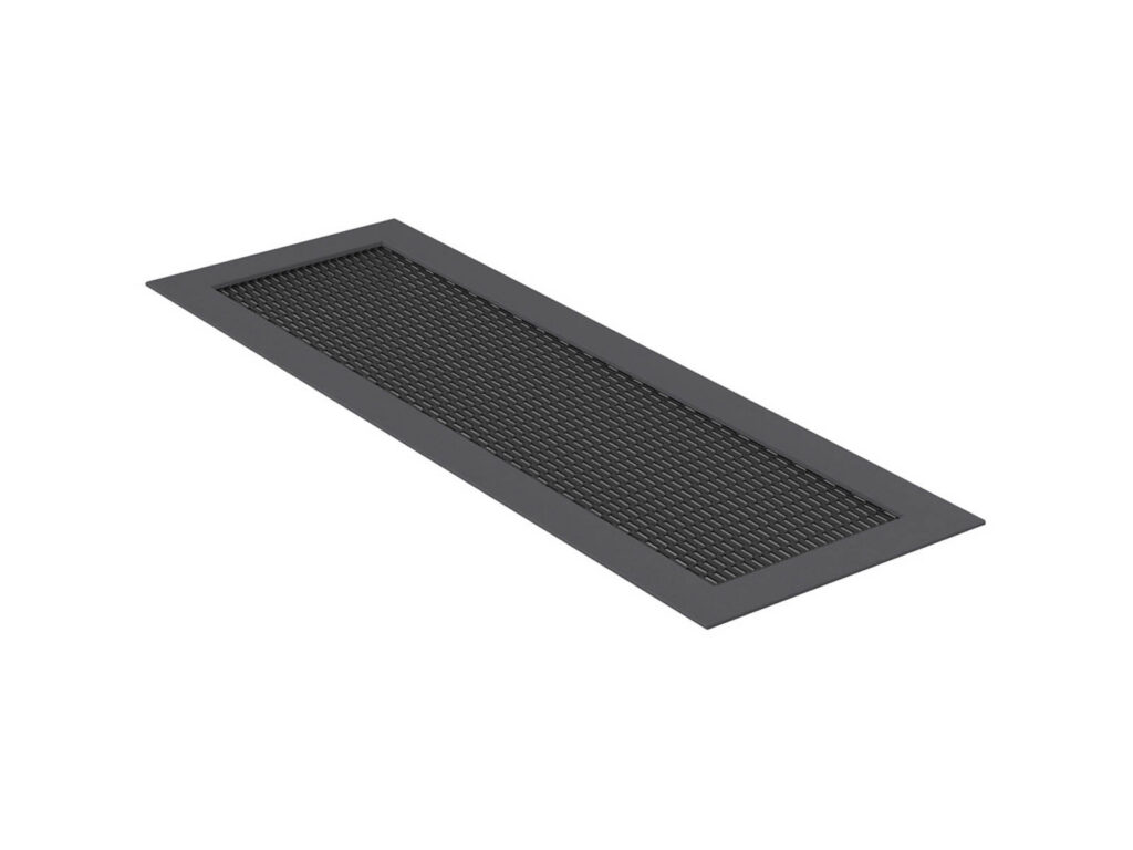Trampoline Long Trampoline, black mat, black rim