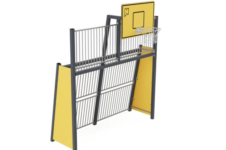 Dụng cụ thể thao Large goal with basket