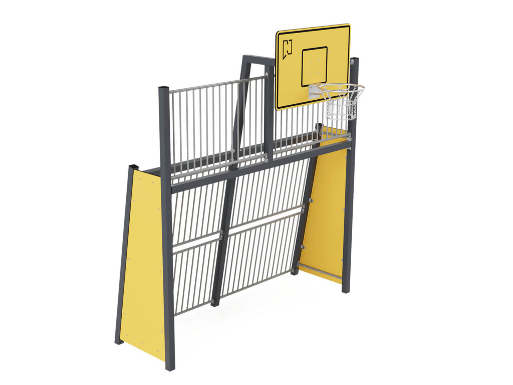 Dụng cụ thể thao Large goal with basket